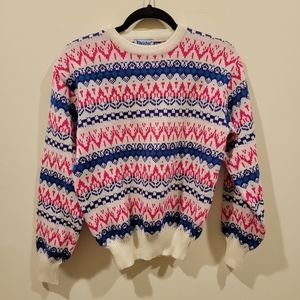 Meister Vintage 80s Sweater Wool Acrylic